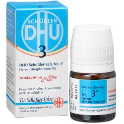 Biochemie DHU 3 Ferrum phosphoricum D12 Glob. 10g