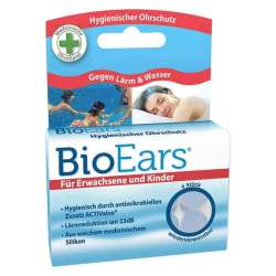 BIOEARS Silikon Ohrstöpsel antimikrobielle