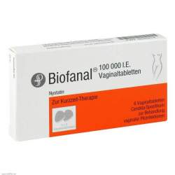 Biofanal® 100 000 I.E. 6 Vaginaltabletten