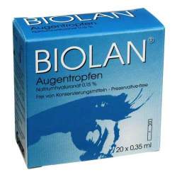Biolan® Augentr. 20x0,35ml Ein-Dosis-Behältn.