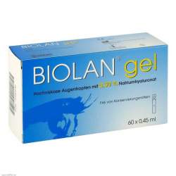 Biolan® gel 60x0,45ml Augentr.