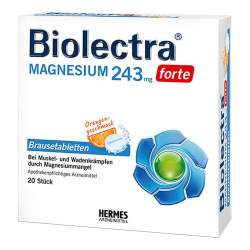 Biolectra Magnes. 243 forte Orange 20 Brausetbl