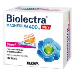 BIOLECTRA Magnesium 400 mg ultra Direct Orange