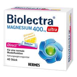 BIOLECTRA Magnesium 400 mg ultra Direct Zitrone