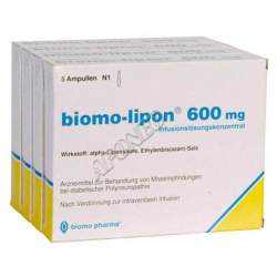 biomo-lipon® 600mg Inf.-Lsg.konz. 20 Amp.