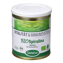 BIOSPIRULINA aus ökologischer Aquakultur Tabletten