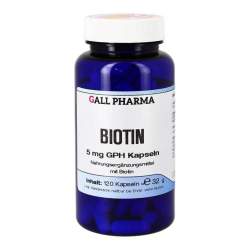 BIOTIN 5 mg GPH Kapseln