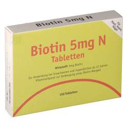 BIOTIN 5mg N Tabletten 150 St.