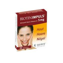 Biotin IMPULS® 5mg 20 Tbl.