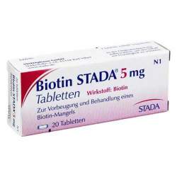 Biotin STADA® 5mg 20 Tbl.