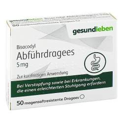Bisacodyl Abführdragees 5 mg 50 magensaftres. Tbl.