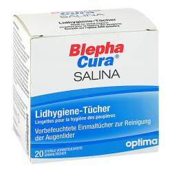 BlephaCura® Salina Lidhygiene-Tücher 20 St.