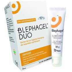 Blephagel® Duo 30g Gel + 100 Pads