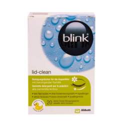 blink® lid-clean, 20 Reinigungstücher für die Augenlider