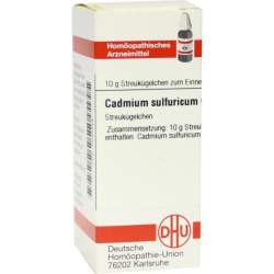 Cadmium sulfuricum C30 DHU Glob. 10g