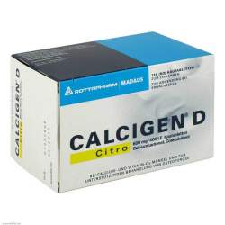 CALCIGEN® D Citro 600mg/400 I.E. 120 Kautbl.