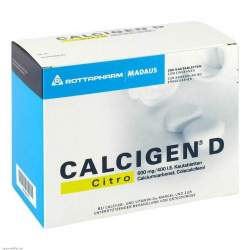 CALCIGEN® D Citro 600mg/400 I.E. 200 Kautbl.