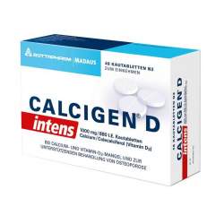 Calcigen D® intens 1000mg/880 I.E. 48 Kautabletten