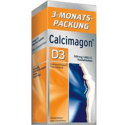 Calcimagon®-D3, 500 mg/400 I.E. 180 Kautabletten