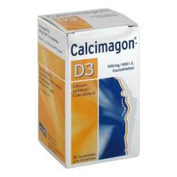 Calcimagon®-D3, 500 mg/400 I.E. 30 Kautabletten