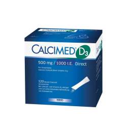 Calcimed D3 500 mg/1000 I.E. Direct Granulat 120 Btl.