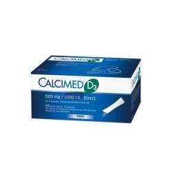 Calcimed D3 500 mg/1000 I.E. Direct Granulat 60 Btl.