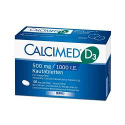 Calcimed D3 500mg/1000 I.E. 48 Kautbl.