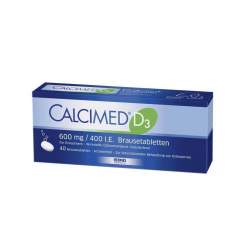 Calcimed D3 600mg/400 I.E. 40 Brausetbl.