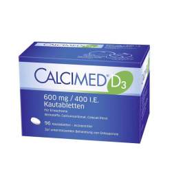 Calcimed D3 600mg/400 I.E., 96 Kautbl.