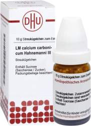 Calcium carbonicum Hahnemanni LM III DHU 5g Glob.