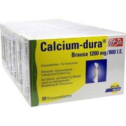 Calcium-dura® Vit D3 1200mg/800 I.E. 120 Br.tbl