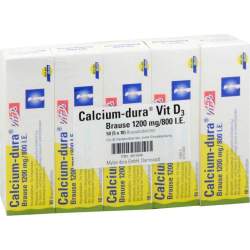 Calcium-dura® Vit D3 1200mg/800 I.E. 50 Br.tbl.