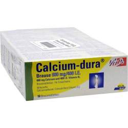 Calcium-dura Vit D3 600mg/400 I.E. 50 Br.tbl.