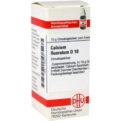 Calcium fluoratum D10 DHU Glob. 10 g