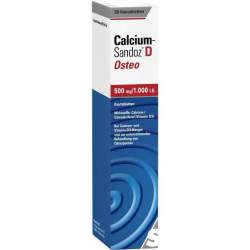 Calcium-Sandoz® D Osteo 500 mg/1.000 I.E. 30 Kautbl.