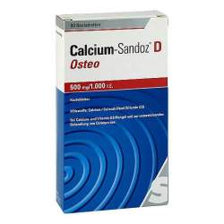 Calcium-Sandoz® D Osteo 500 mg/1.000 I.E. 90 Kautbl.
