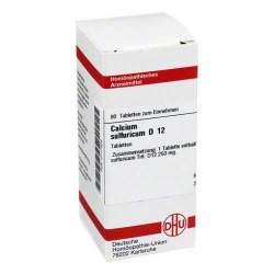 Calcium sulfuricum D12 DHU 80 Tbl.