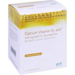 Calcium Vitamin D3 acis® 500mg/400 I.E. 120 Kautbl.