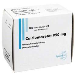 Calciumacetat 950 mg 100 Filmtbl.