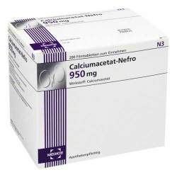 Calciumacetat-Nefro 950mg 200 Filmtbl.