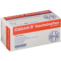 Calcivit D® 600mg/400 I.E. 100 Kautbl.