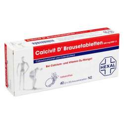 Calcivit D® 600mg/400 I.E. 40 Brausetbl.