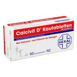 Calcivit D® 600mg/400 I.E. 50 Kautbl.