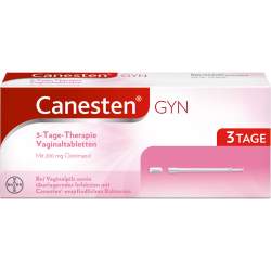 Canesten® GYN 3-Tage-Ther. 3 Vaginaltbl. m. Applikator
