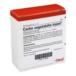 Carbo vegetabilis-Injeel 10 Amp.