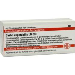 Carbo vegetabilis LM XII DHU 5g Glob.