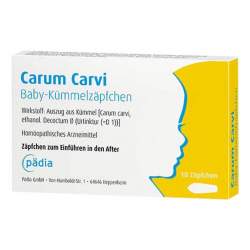 Carum Carvi Baby-Kümmelzäpfchen 10 Zäpf.