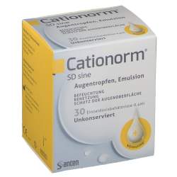 Cationorm® SD sine Augentropfen 30x0,4ml