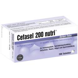 Cefasel 200 nutri® Selen-TABS 200 Tbl.