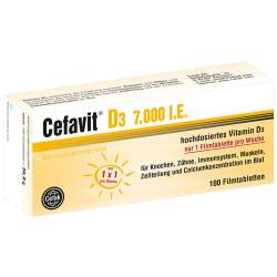 Cefavit D3 7.000 I.E. 100 Filmtbl.